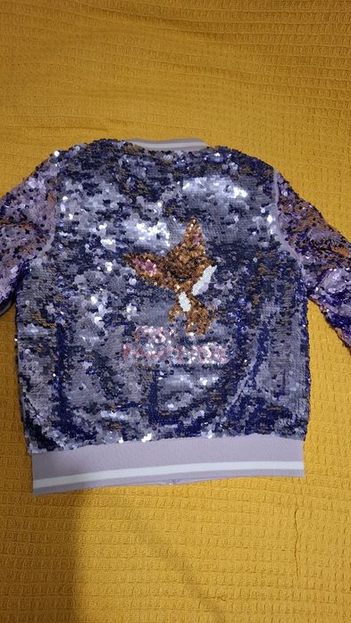 Bluza cekiny HM 140 baseballówka