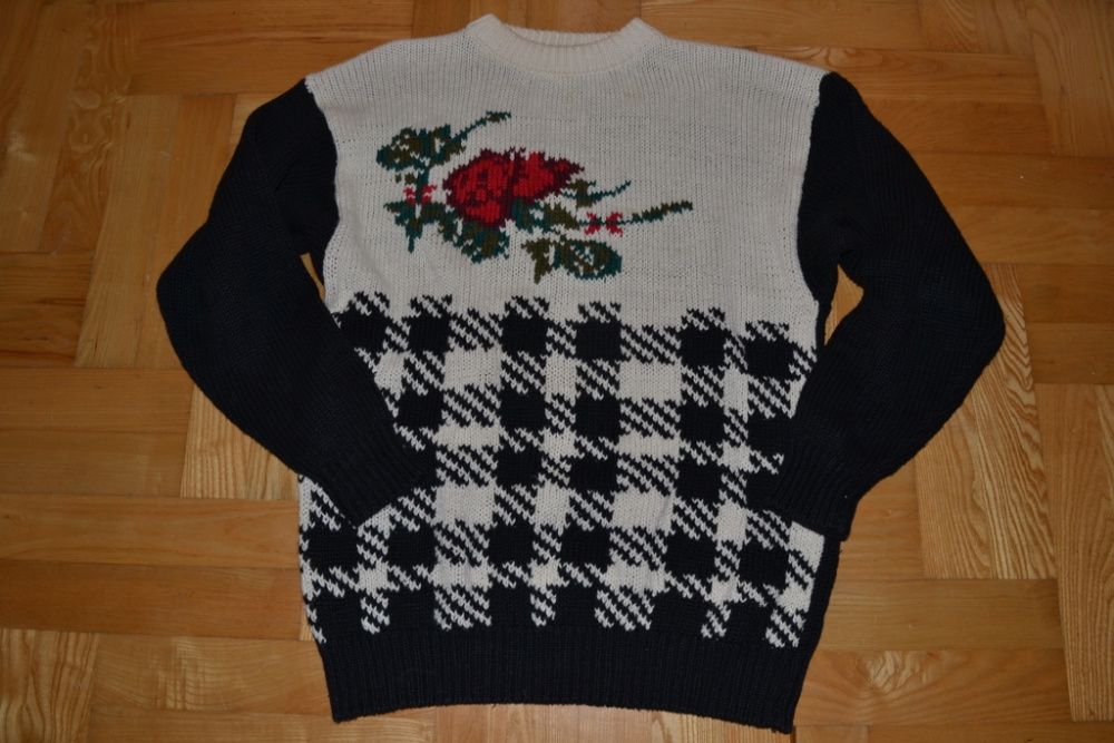 488 #southern- Sweter aryl haft 42/44