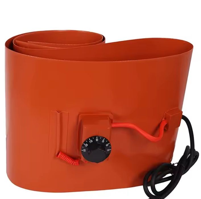 Пояс нагрівач силіконовий для бочок/ газових балонів