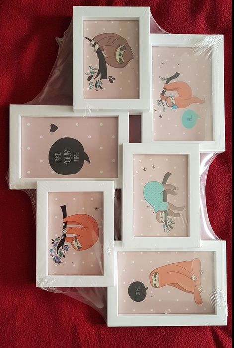 Frame for 6 photos of 10x15 cm and 13x