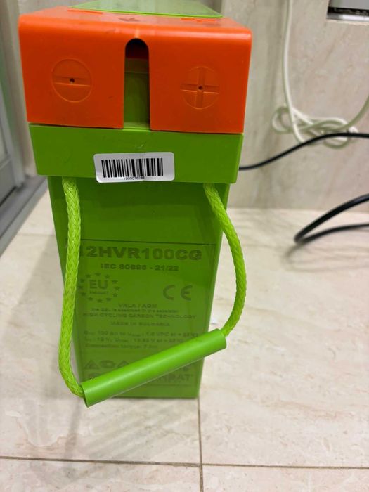 Акумуляторна батарея Monbat Carbon 12 V 100 Ah 12HVR100CG 32 кг