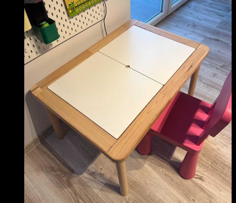 stolik dziecięcy drewniany