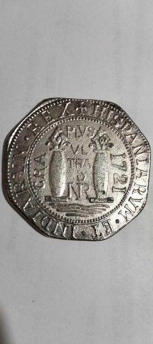 Moeda Espanhola de 1721