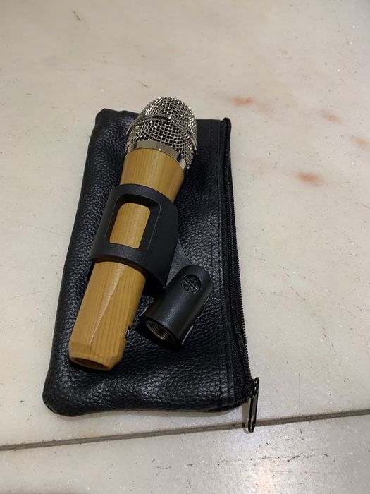 TELEFUNKEN M80 Oak W/ Gold — Microfone Vocal Profissional
