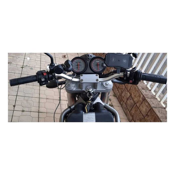Guiador Universal 22 mm Alumínio CNC 720 mm para Moto - Várias Cores