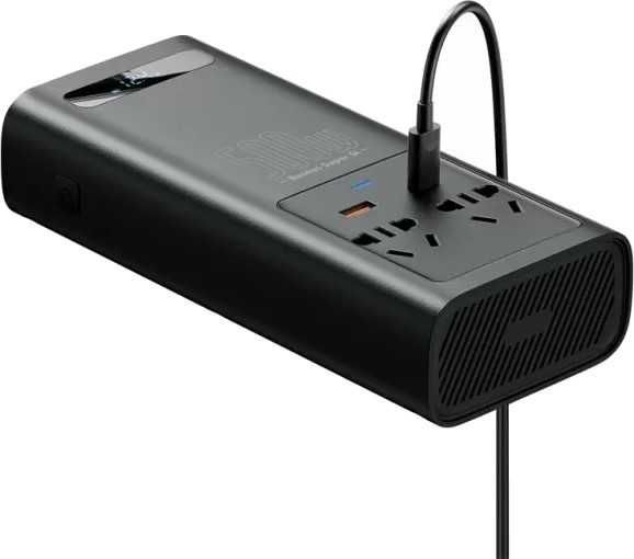 Инвертор Baseus Super Si Inverter 500W (220V +ЧИСТА СИНУСОЙДА+