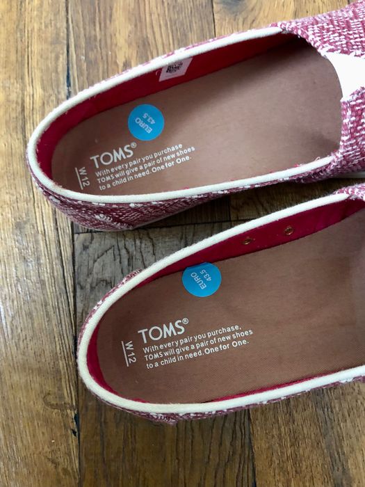 Espadryle Toms 43.5eu 28.5cm nowe