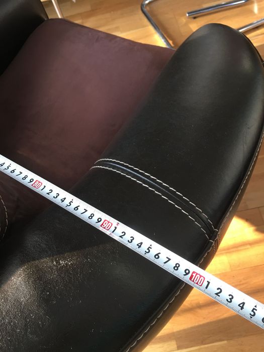 Fotel skóra obrotowy