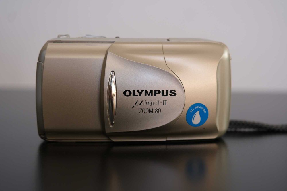 Legendarny aparat analogowy Olympus MJU II