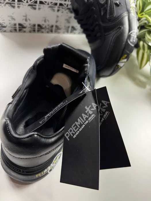 Кросівки Premiata чорні | 40–45 | з коробкою