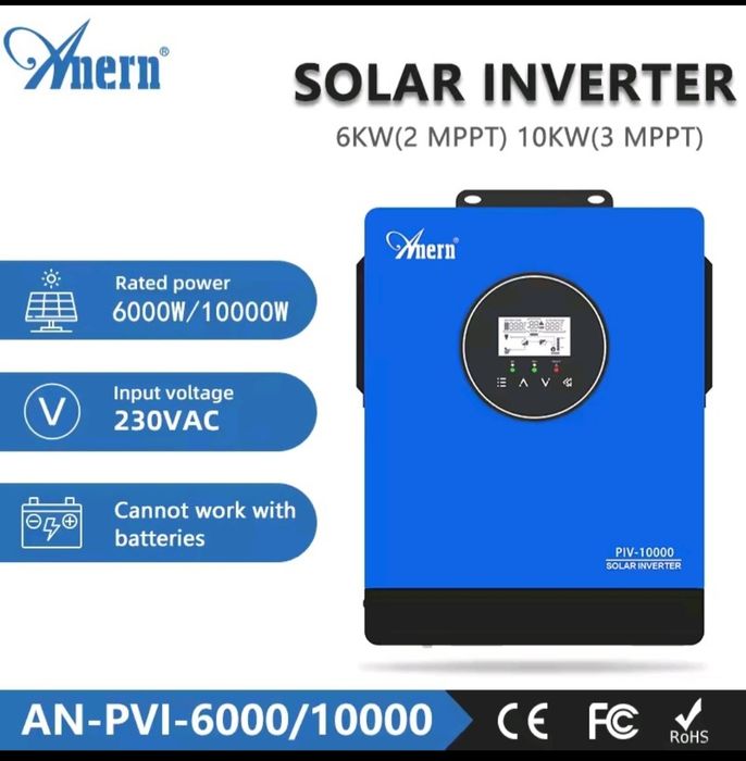Сонячний інвертор Anern PVI6000