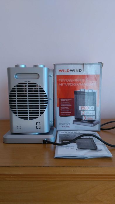 Керамический тепловентилятор WILDWIND РТС-1550