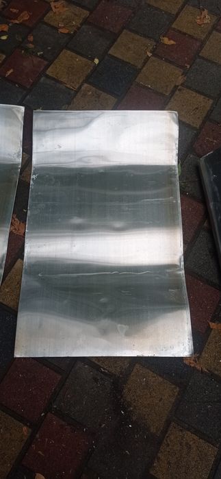 Лист Алюмінію 1мм.50*80 см.