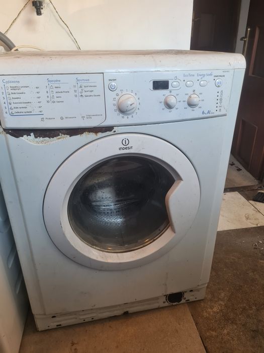 Pralka indesit na części