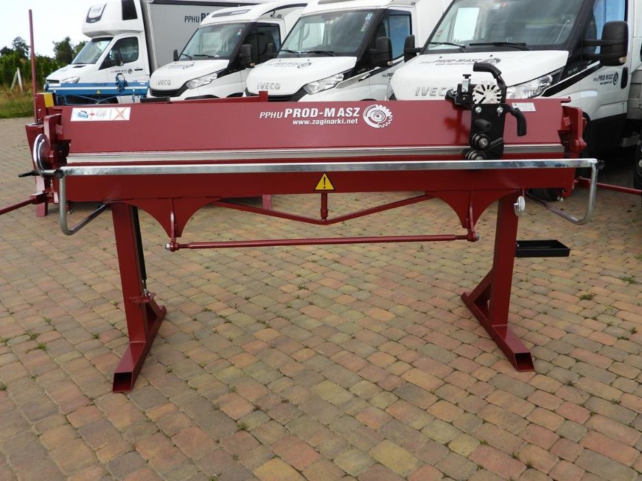 Zaginarka do blachy Wycięcia boczne zaginanie z trzech stron giętarka