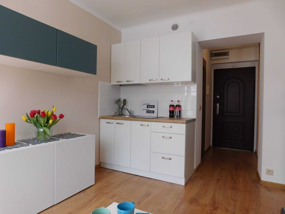 Poniatowskiego przy AWF, umeblowana, CO miejskie, parking pod blokiem