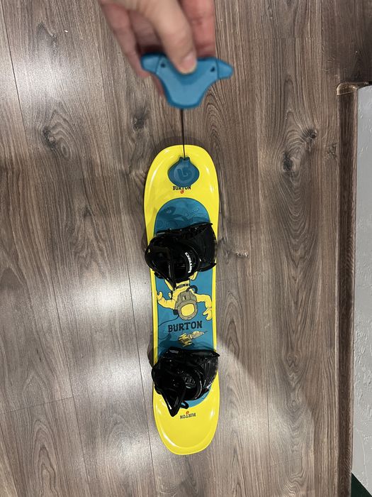 Deska snowbordowa Burton Riglet 90cm +wiazania Nitro Micro Changer