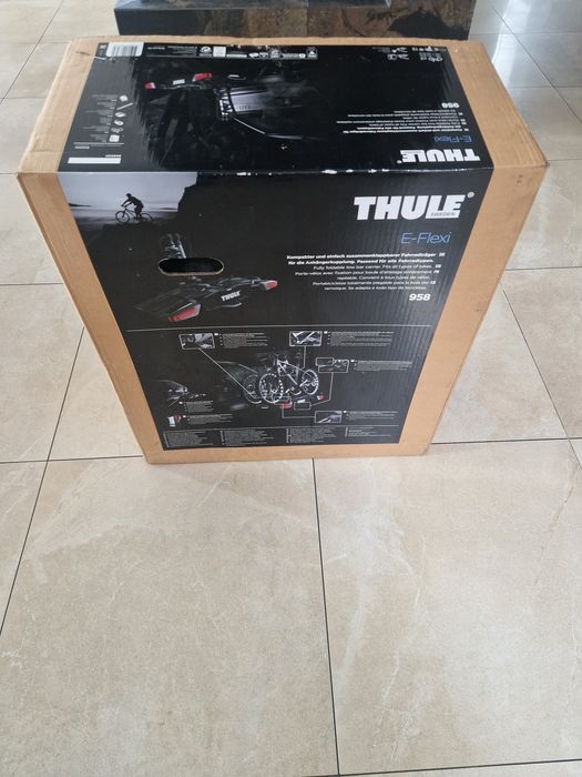 Bagażnik rowerowy Thule E - Flexi 958 na 2 rowery – jak nowy