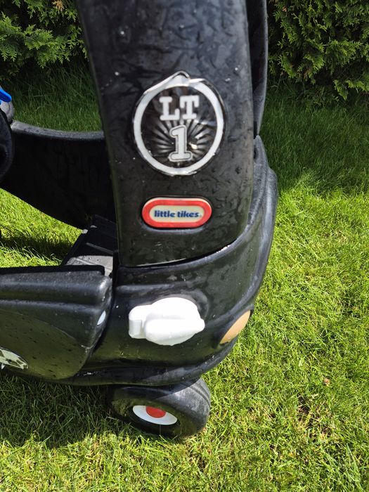 Little Tikes pojazdy jezdzik taxi czarny