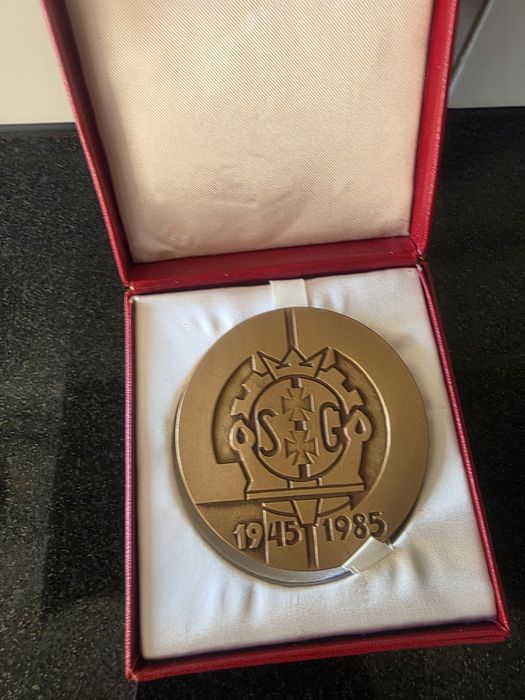 40 lat Stoczni Gdańskiej im.Lenina medal odznaka