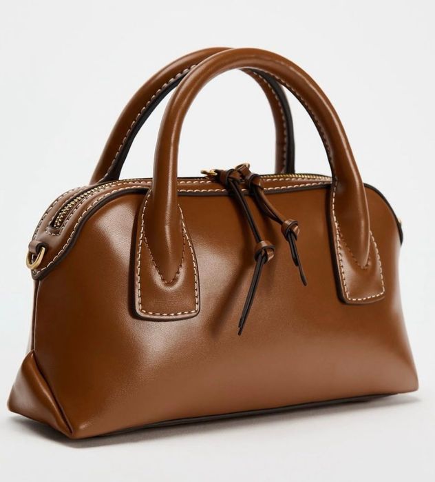 Сумка Zara риже коричнева