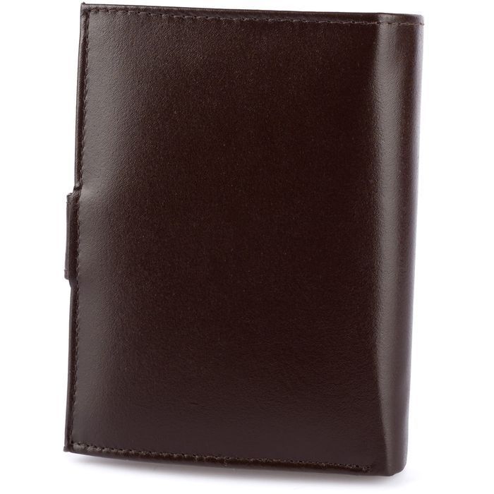 Portfel męski skórzany ARTURO 073 ciemnobrązowy ze skóry naturalnej