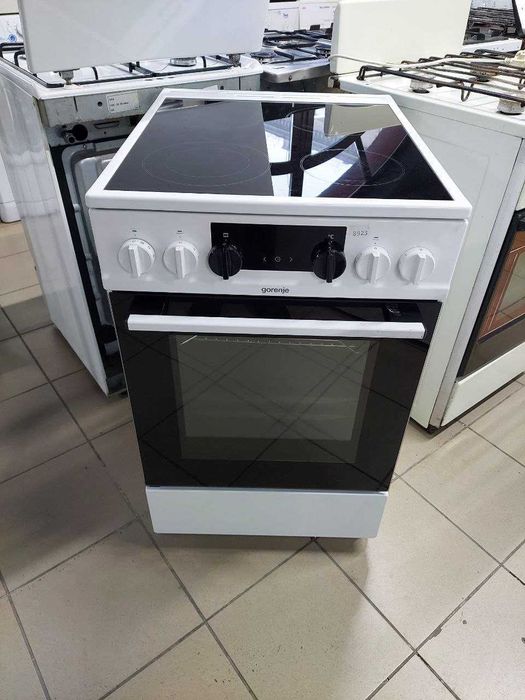 Електрична, электрическая плита Amica AFC1530WH, доставка, гарантія