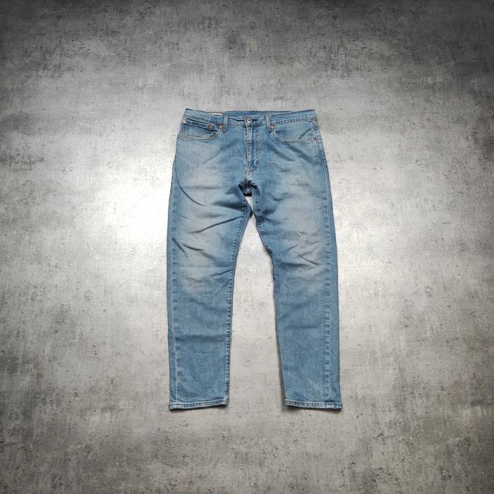 MĘSKIE Spodnie PREMIUM Eleganckie Jeans Denim Classic Levis 512 Logo