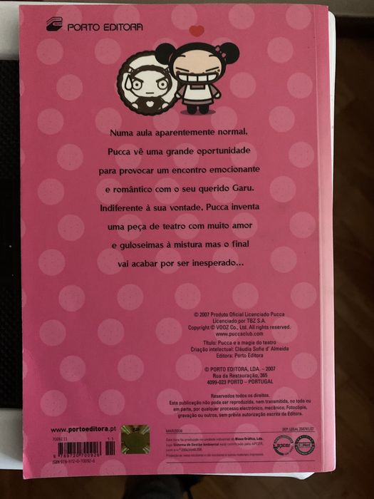 Livro para crianças, Pucca