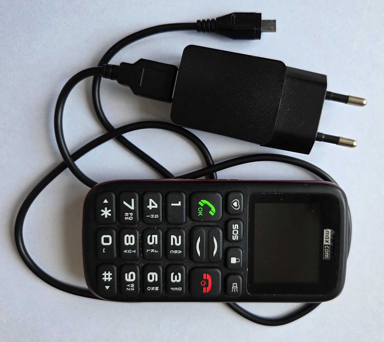 Telefon MaxCom idealny dla seniora.