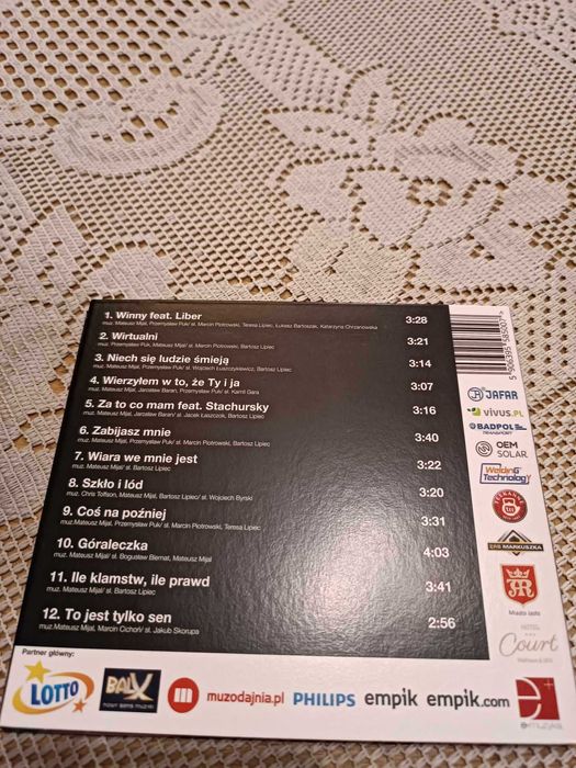 Płyta cd - Mateusz Mijał - 9 lat