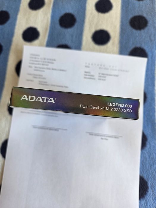 Adata Legend 900 1TB M.2 NVMe PCIe4x4 (SLEG9001TCS) Nowy + 5 Lat Gwarancji
