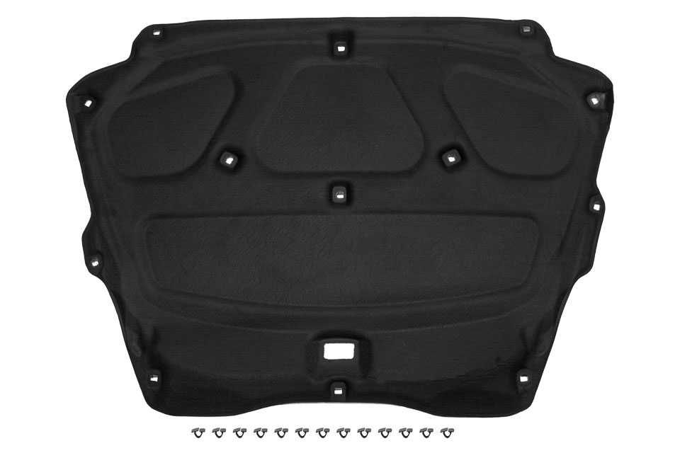 шумоизоляция капота porsche cayenne 2011, 95855683100 Б/У