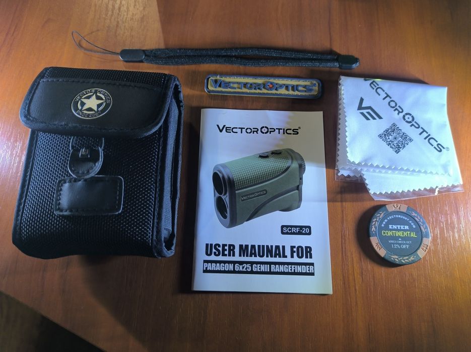 Лазерний далекомір VECTOR OPTICS Paragon 6x25 Gen II