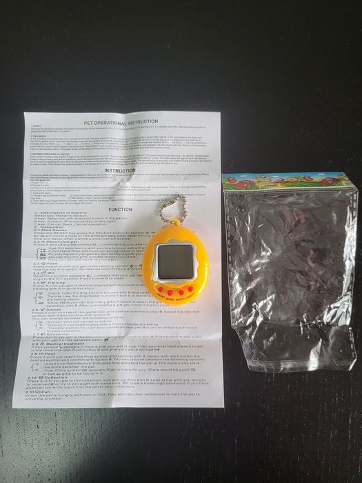 Animal virtual tipo Tamagotchi