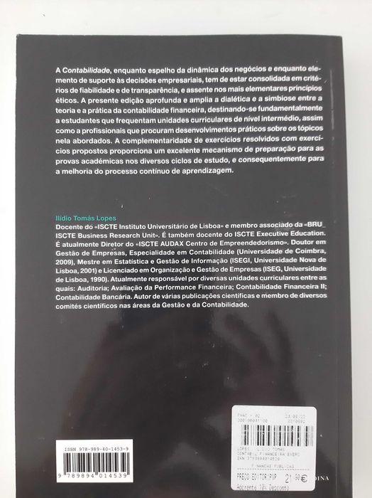 Contabilidade Financeira - Exercícios Resolvidos e Proposto