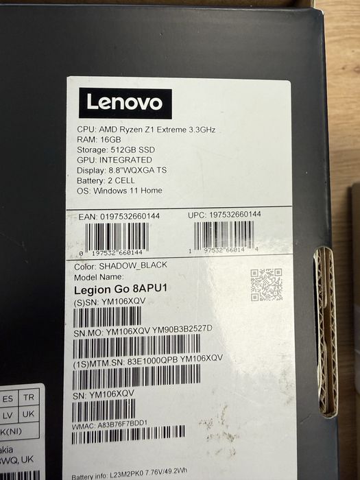 Lenovo Legion Go, gwarancja - SPOKO LOMBARD Sieradz