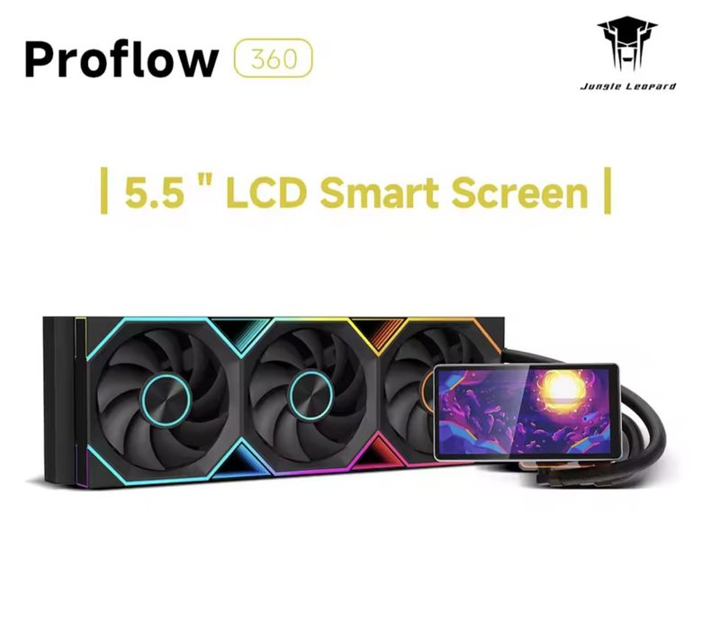 Jungle Leopard Proflow 360 – zestaw chłodzenia cieczą