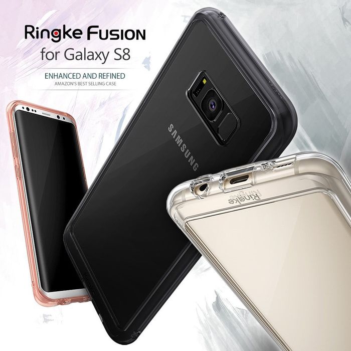 Etui Rearth Ringke do Samsung Galaxy S8+ Fusion Smoke Black