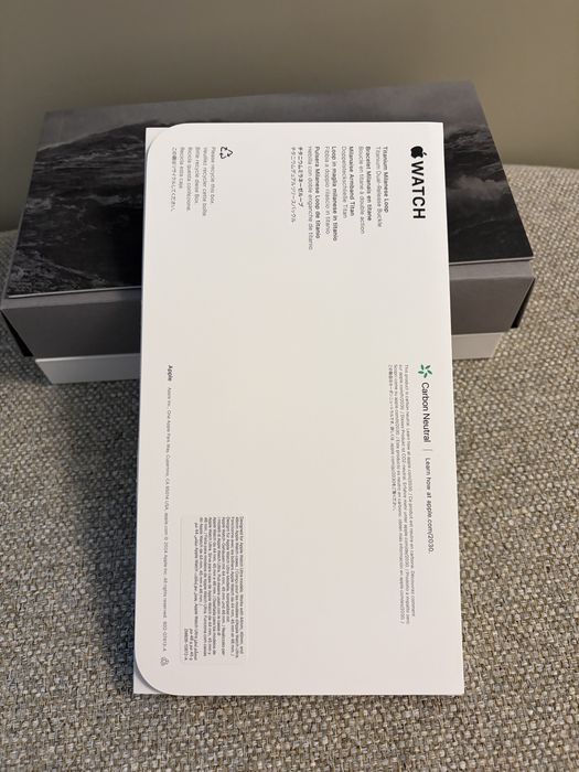 Apple Watch Ultra Milanese Loop kolor Black Titanium - tytan I Oryginalna