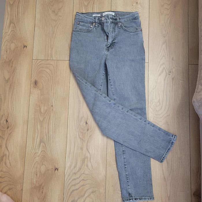 Джинси сірі  mango манго  straight