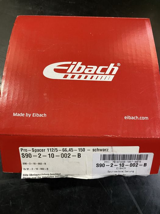 Alargadores 10mm Eibach