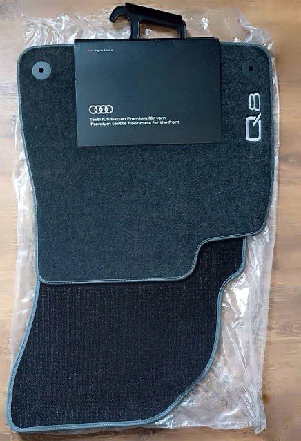 Коврики Audi оригінал Q7 4M/4L SQ7, Q8, SQ8, Q5, Q3