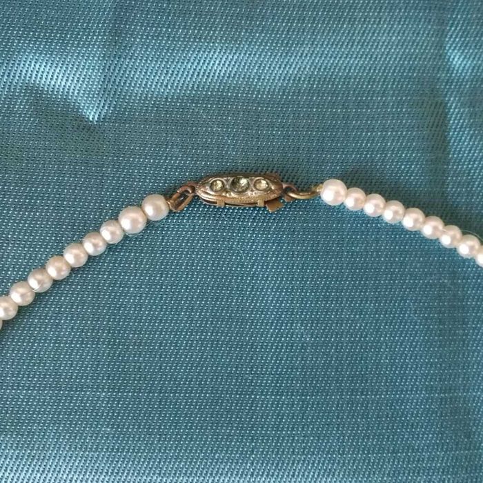 Намисто чокер з перлами вінтаж