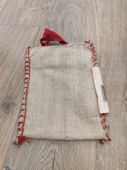 Nowy worek jutowy po ryżu