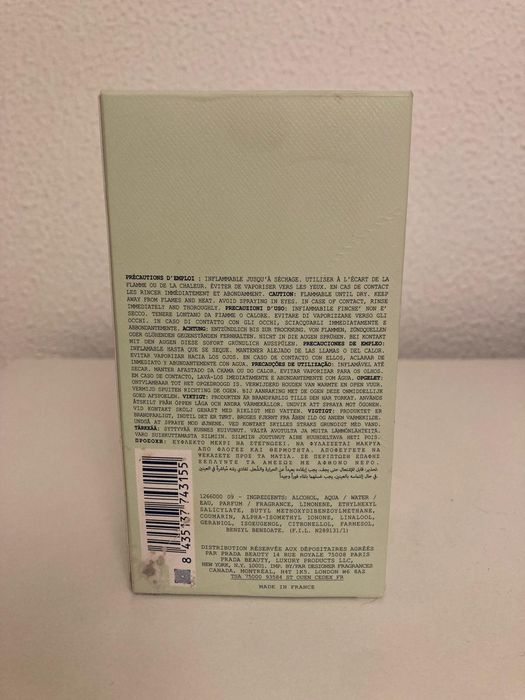 Perfume Infusion D'Iris  de Prada.