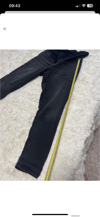 Джинси для вагітних скіні завужені сірі чорні