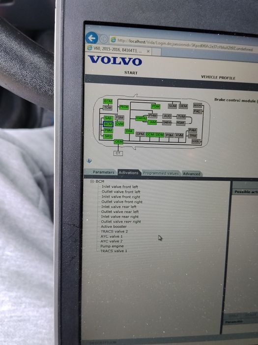 Zestaw diagnostyczny do Volvo vida