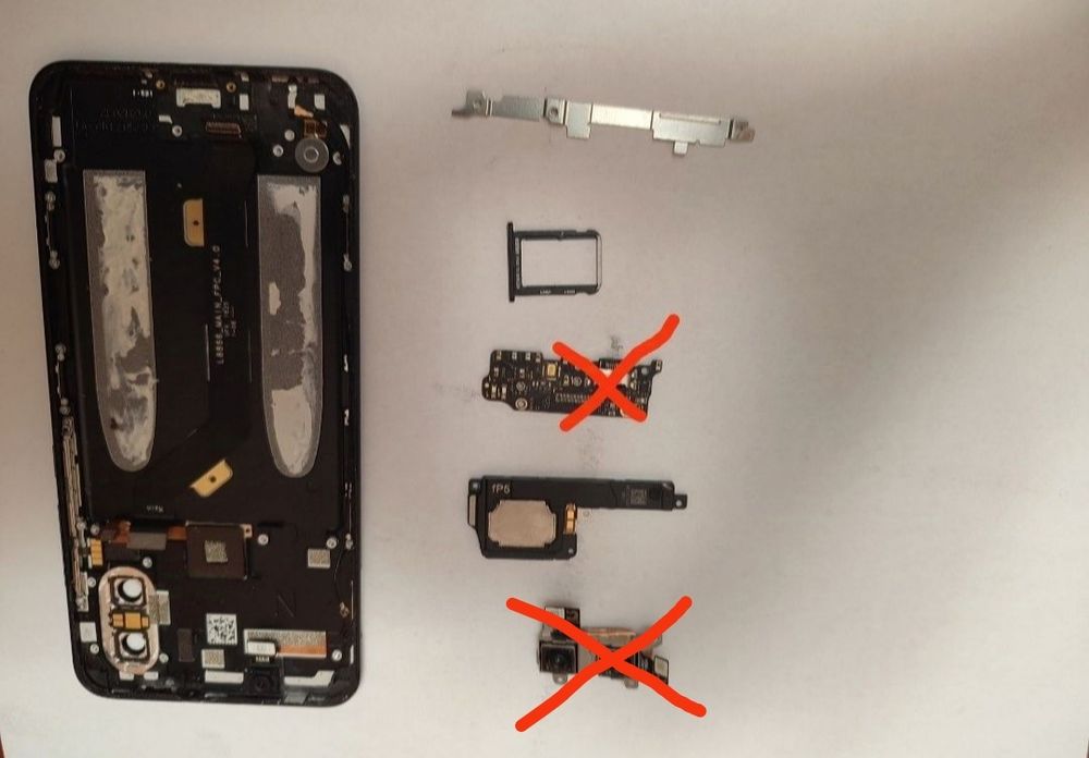 Запчасти xiaomi mi a2