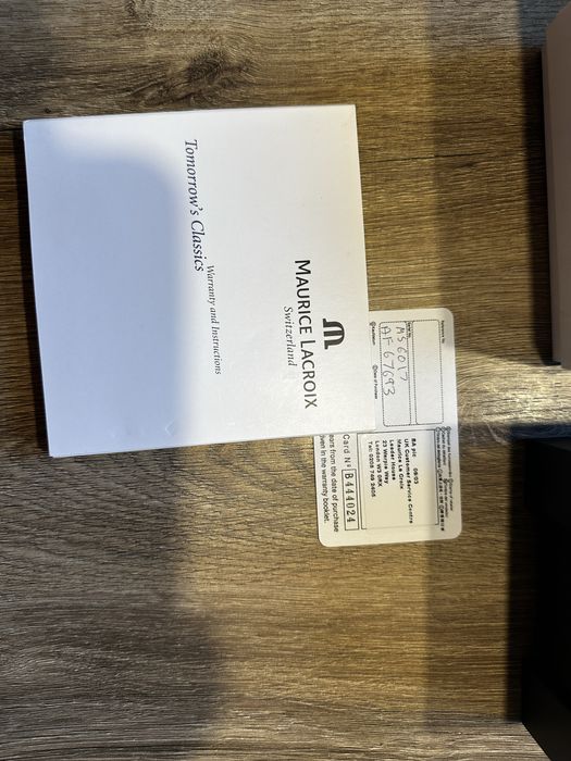 Maurice Lacroix Milestone automatic 18k MS6017